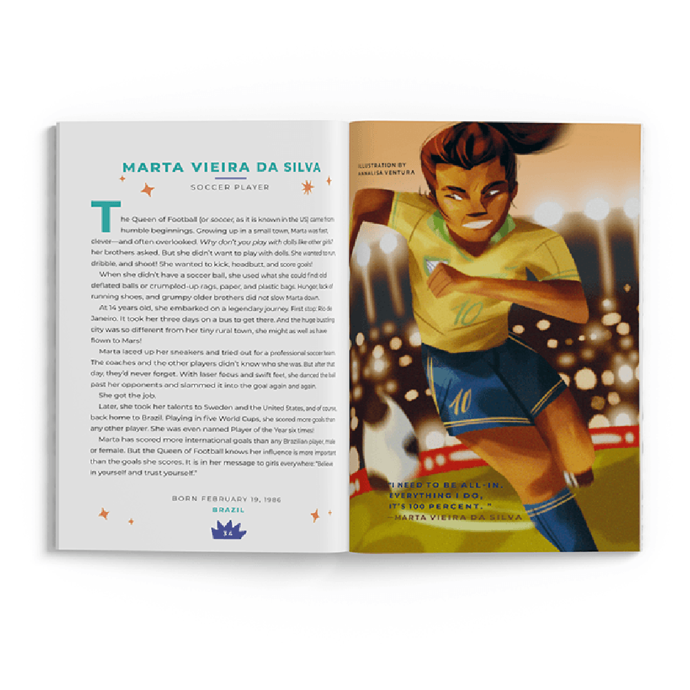 Rebel Girls Champions: 25 Tales of Unstoppable Athletes, Shopsweetluluss