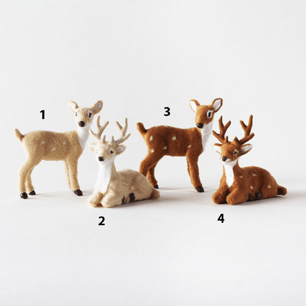 Reindeer Figure - 4 Style Options, Shopsweetluluss