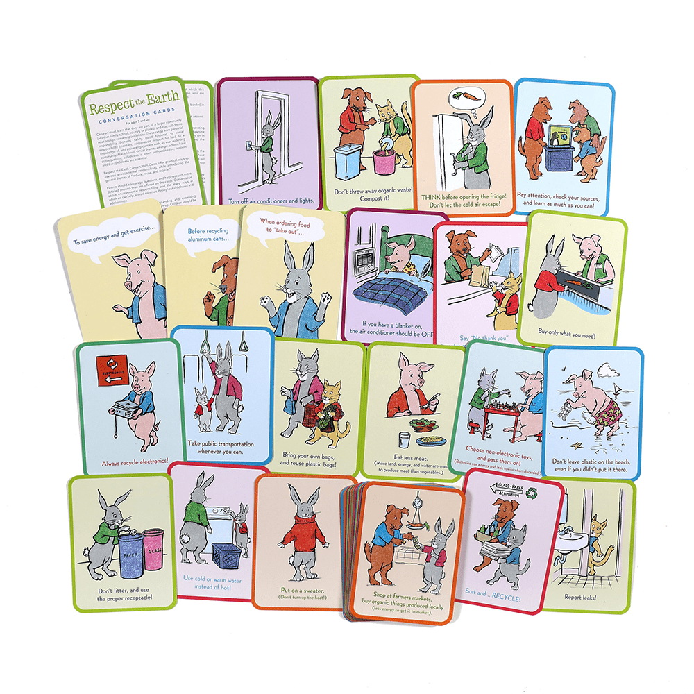 Respect the Earth Conversation Cards, Shopsweetluluss