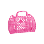 Retro Basket Jelly Bag - Berry Pink, Shopsweetluluss