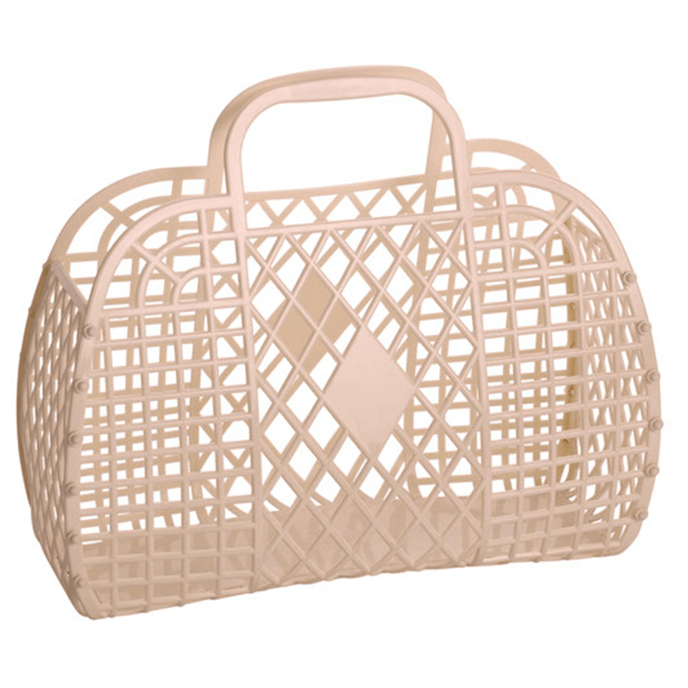 Retro Basket Jelly Bag, Latte, Shopsweetluluss