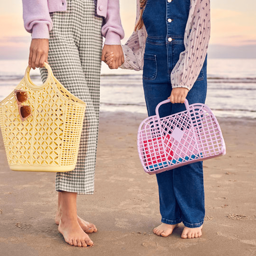 Retro Basket Jelly Bag, Lilac, Shopsweetluluss