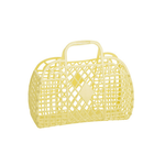 Retro Basket Jelly Bag, Yellow, Shopsweetluluss