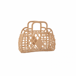 Retro Basket Jelly Bag, Mini - Latte, Shopsweetluluss