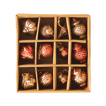 Round Glass Ornaments - Set of 12, Shopsweetluluss