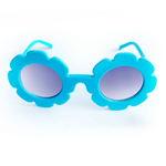 Round Wild Flower Sunnies - Turquoise, Shopsweetluluss