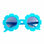Round Wild Flower Sunnies - Turquoise, Shopsweetluluss