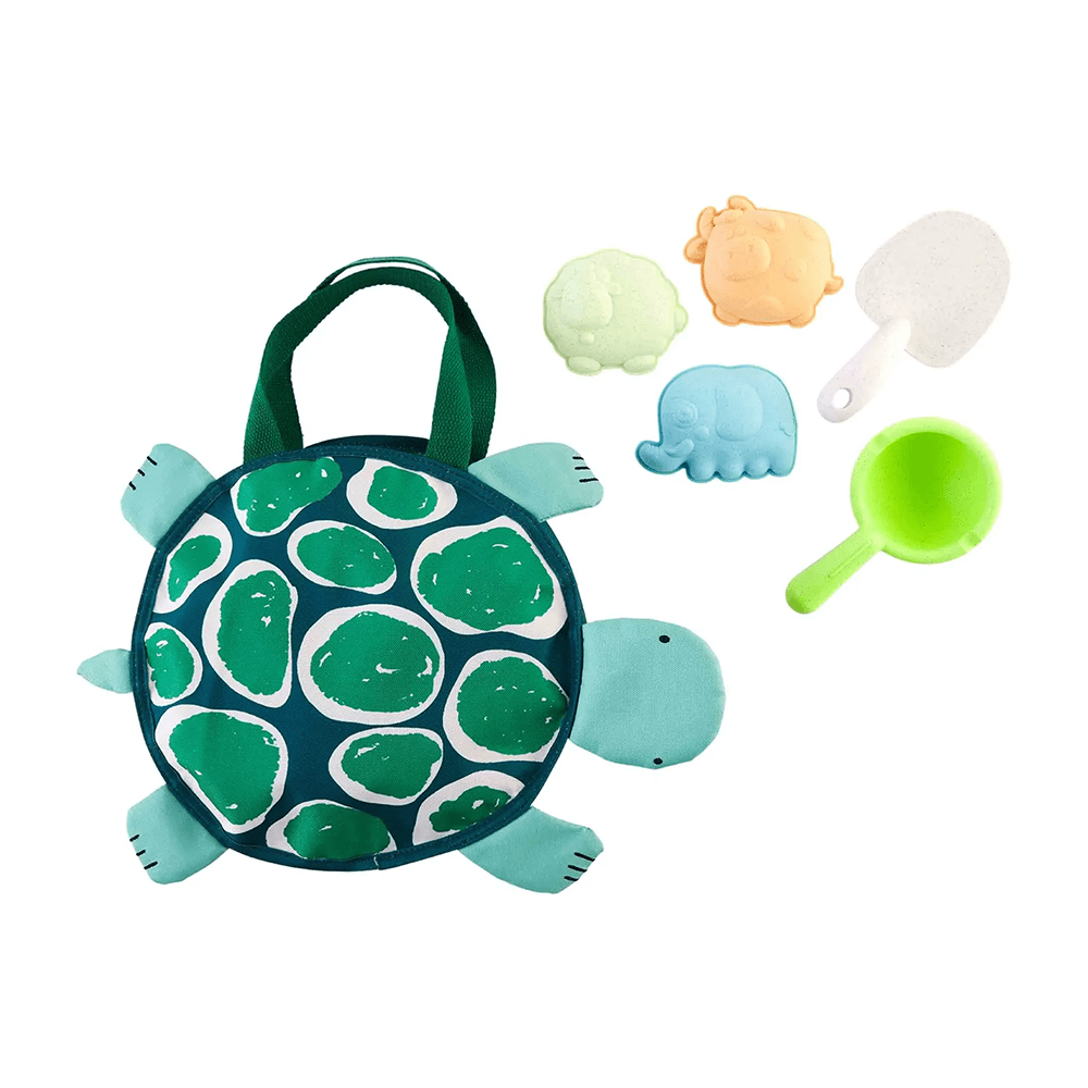 Sand Toy Tote Set - Turtle, Shopsweetluluss