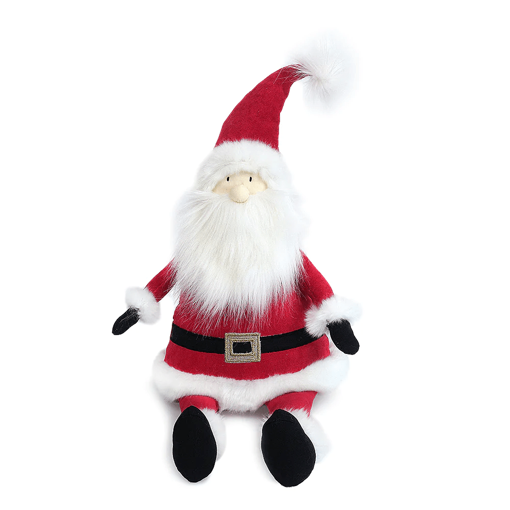 Santa Shelf-Sitter Doll - Red, Shopsweetluluss