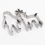 Santa & Reindeer Christmas Cookie Cutters, Shopsweetluluss