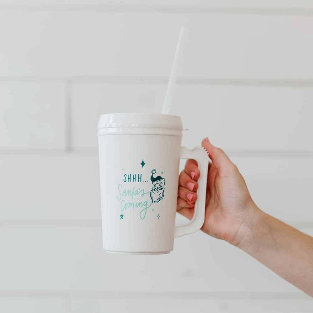 Santa's Coming Thermos, Shopsweetluluss