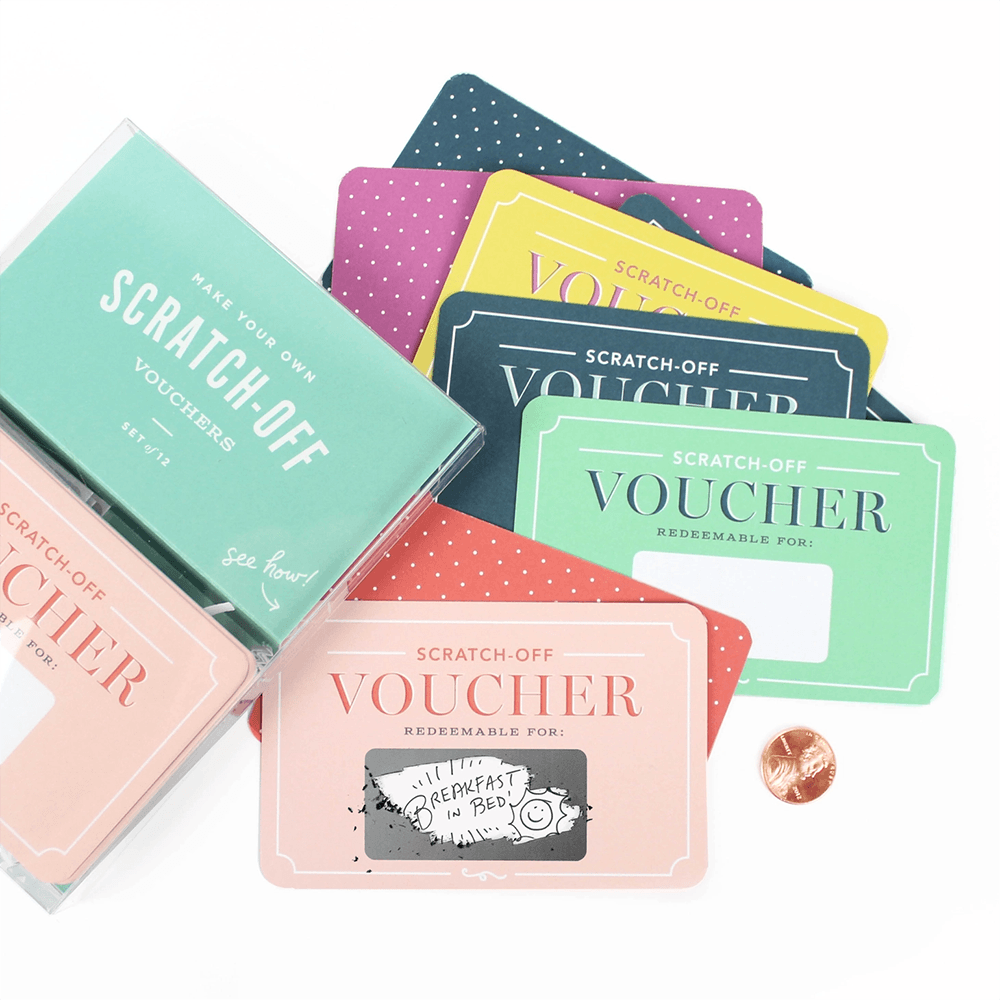 Scratch-off Vouchers, Shopsweetluluss