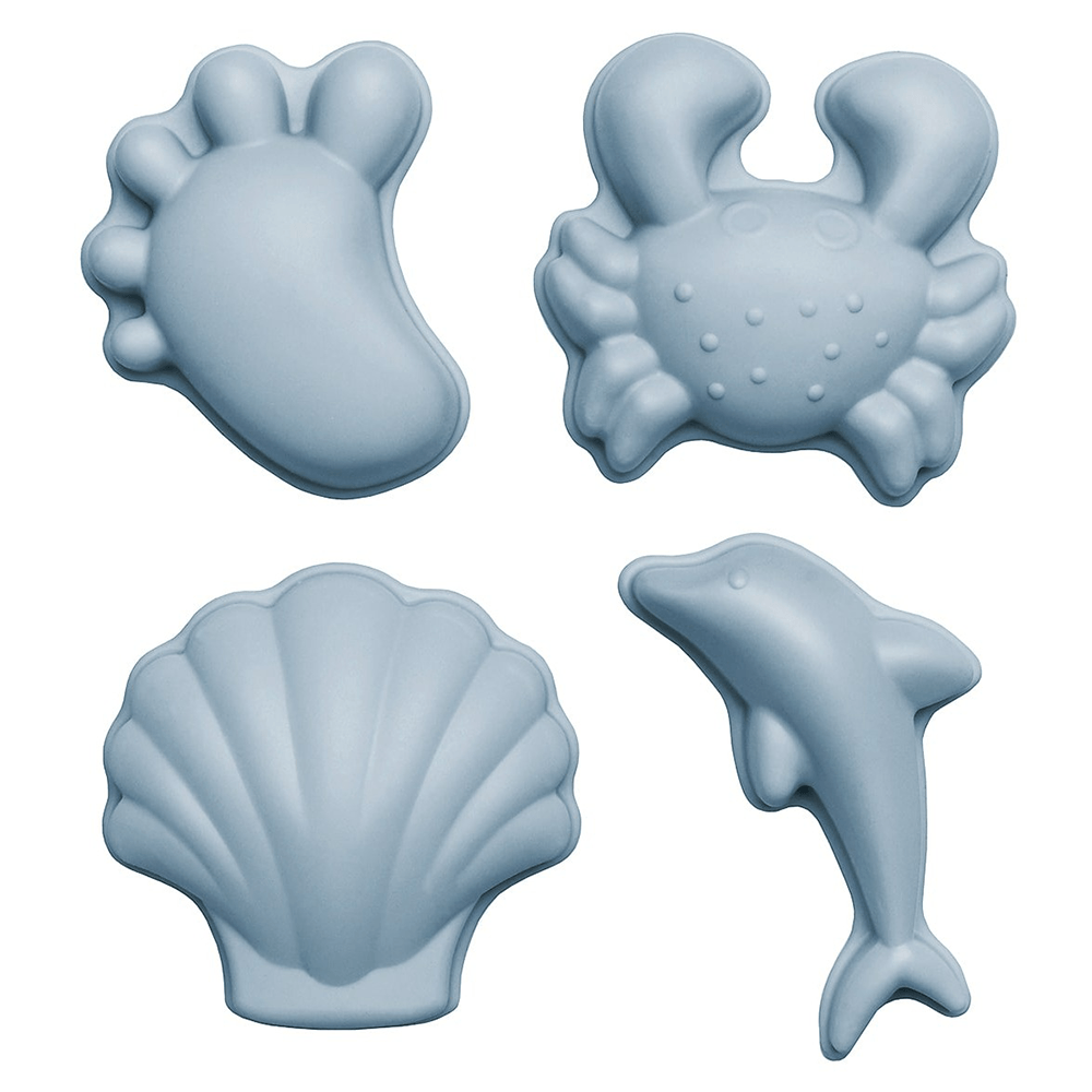 Scrunch Silicone Sand Molds - Duck Egg Blue,Shop Sweet Lulu