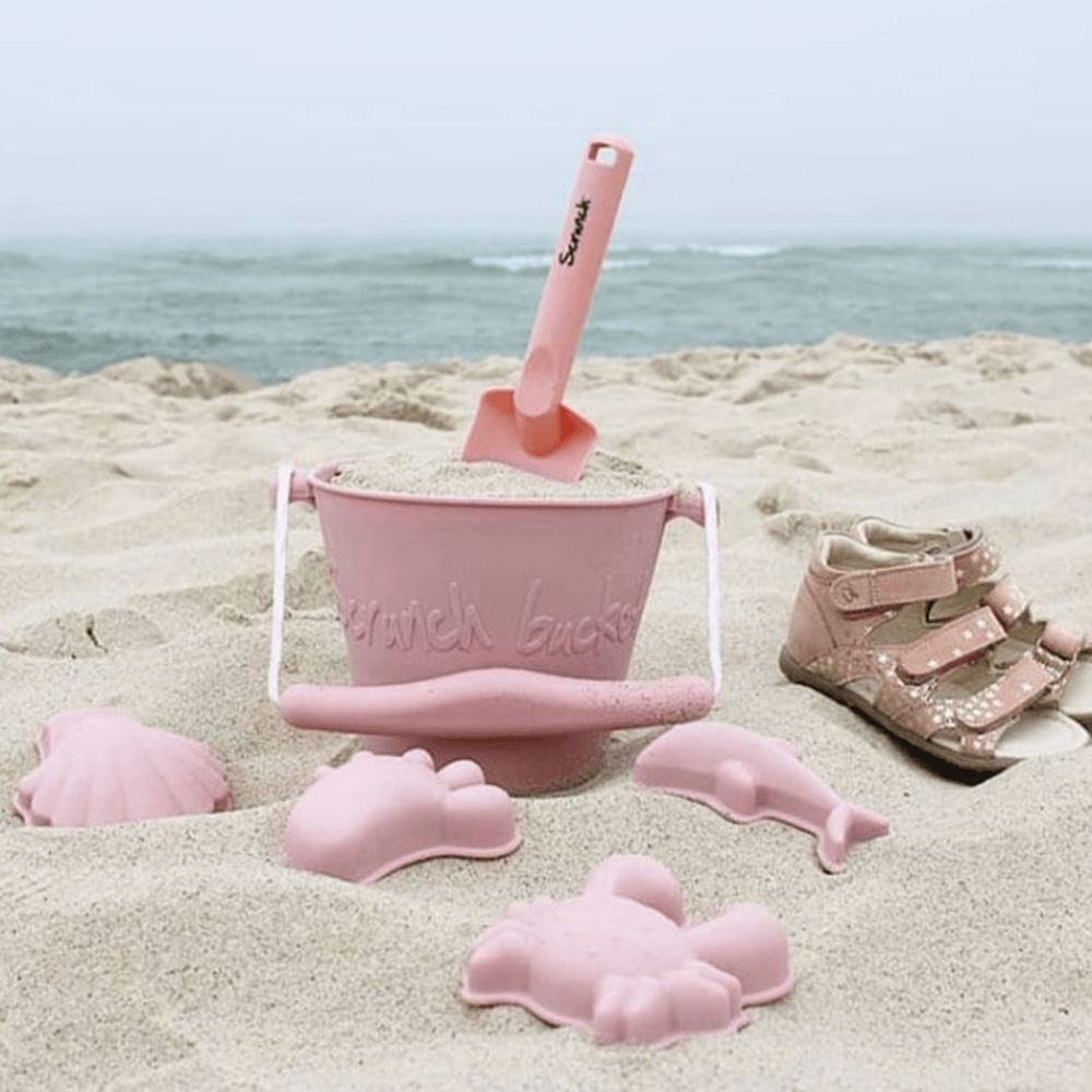 Scrunch Silicone Sand Molds - Dusty Rose, Shopsweetluluss