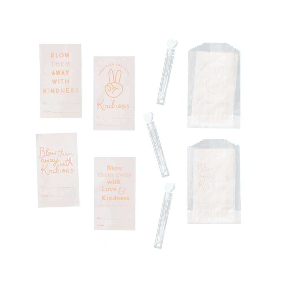 Set of 8 Mini Heart Bubble Wands with Free Printables!, Shopsweetluluss