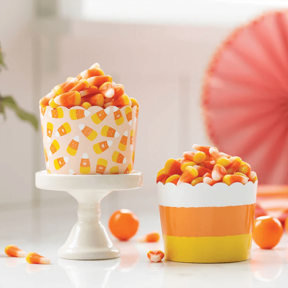Candy Corn Baking Cups, Shopsweetluluss
