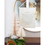 Silent Night Canvas Banner, Shopsweetluluss