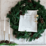 Silent Night Canvas Banner, Shopsweetluluss