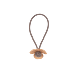 Silicon Flower Pony Holder - Tan, Shopsweetluluss