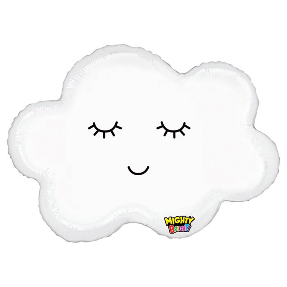 Sleepy Cloud Foil Balloon, Shopsweetluluss