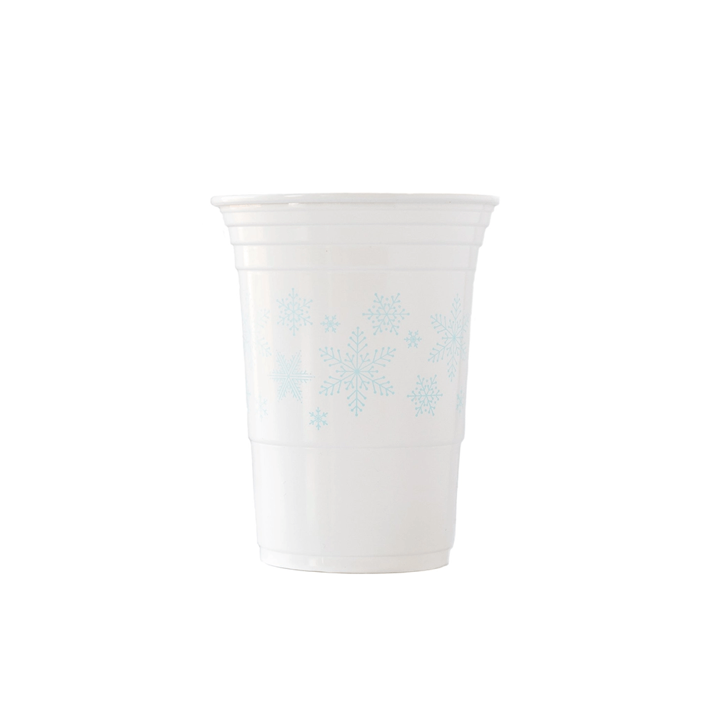 Snowflake Plastic Cups, Shopsweetluluss