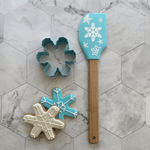 Snowflake Spatula & Cookie Cutter Set, Shopsweetluluss