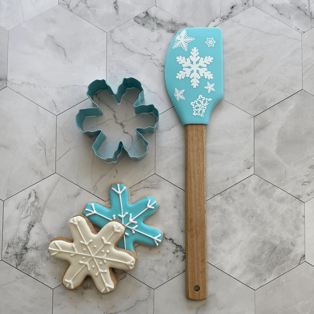 Snowflake Spatula & Cookie Cutter Set, Shopsweetluluss