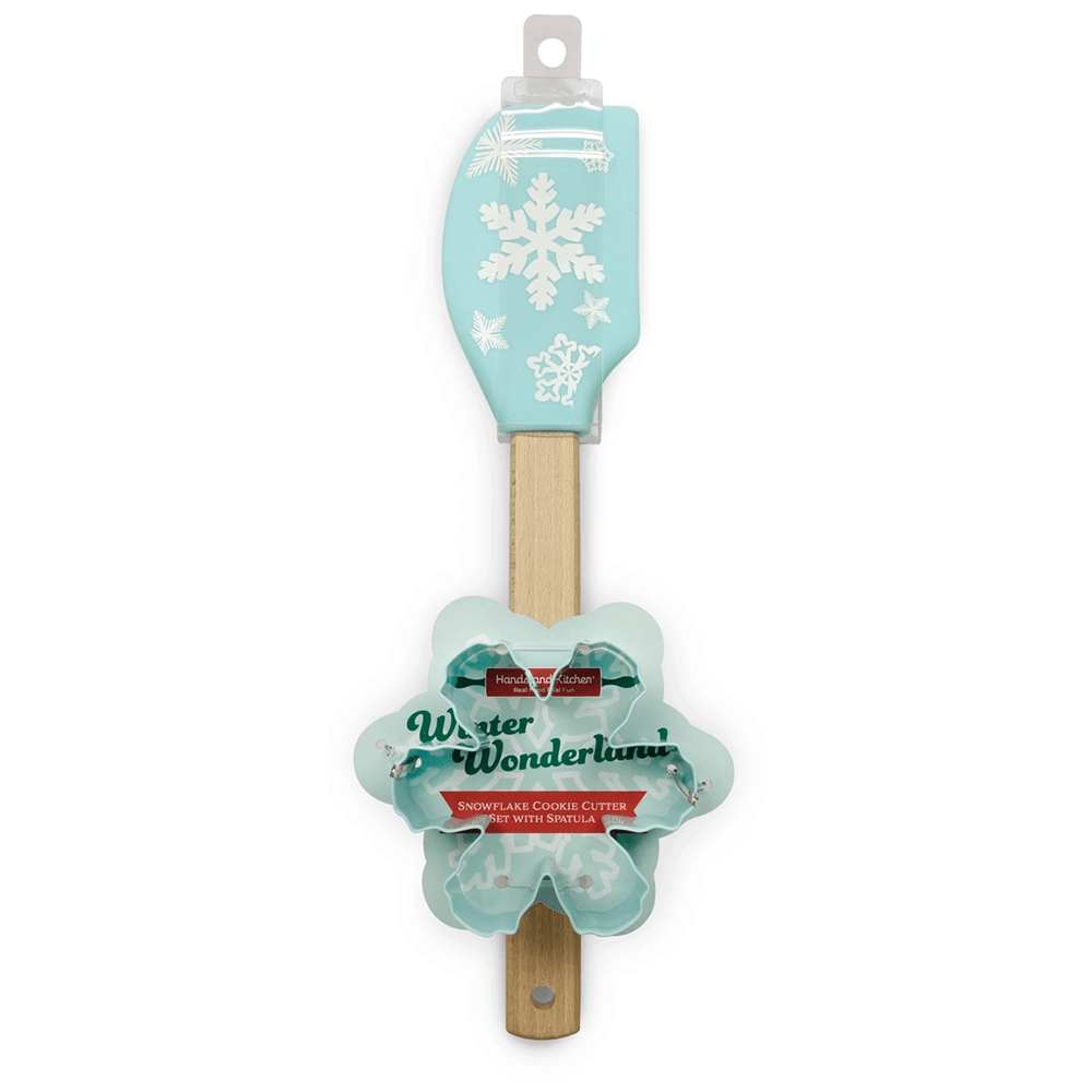Snowflake Spatula & Cookie Cutter Set, Shopsweetluluss