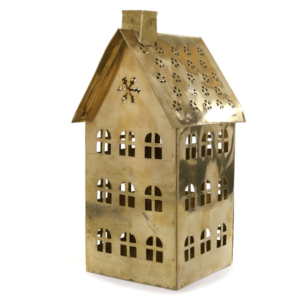 Snowflake Tea Light House, Shopsweetluluss