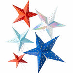 Sparklers and Rockets Decorative Hanging Stars, Shopsweetluluss
