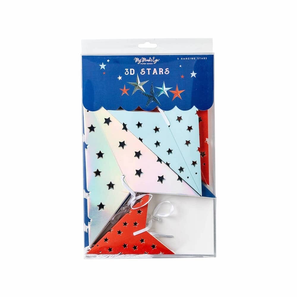 Sparklers and Rockets Decorative Hanging Stars, Shopsweetluluss