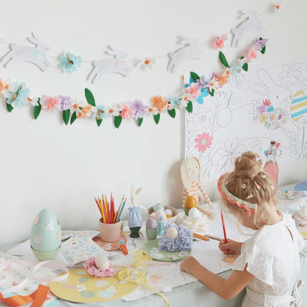 Spring Bunny Garland, Shopsweetluluss