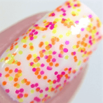 Sprinkle Candy Kisses Nail Polish, Shopsweetluluss