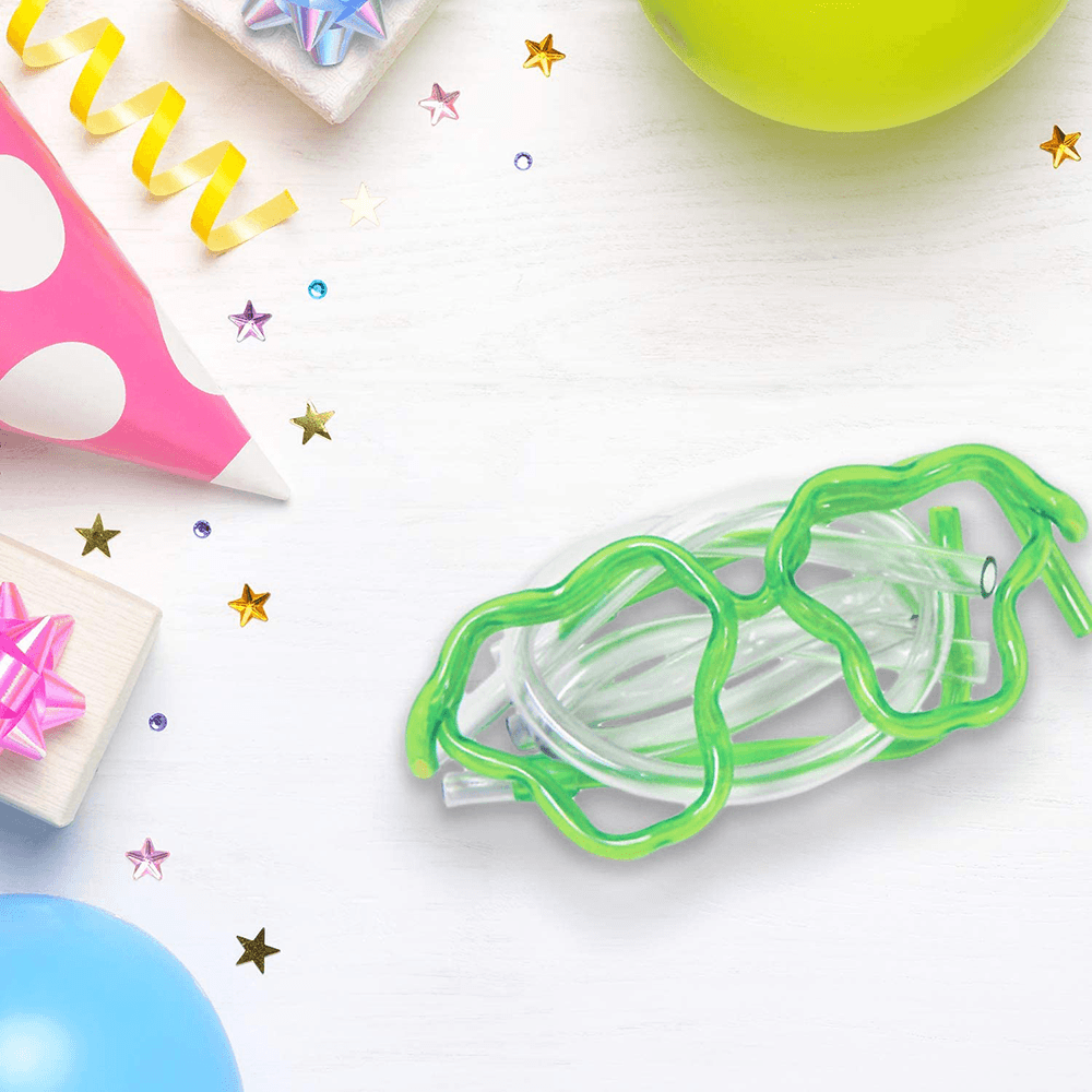 St. Patrick's Day Crazy Straw Glasses, Shopsweetluluss