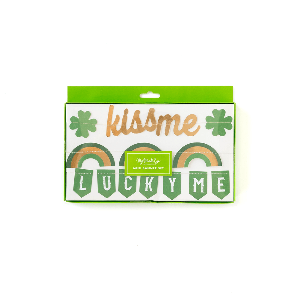 St. Patrick's Day Mini Banner Set, Shopsweetluluss