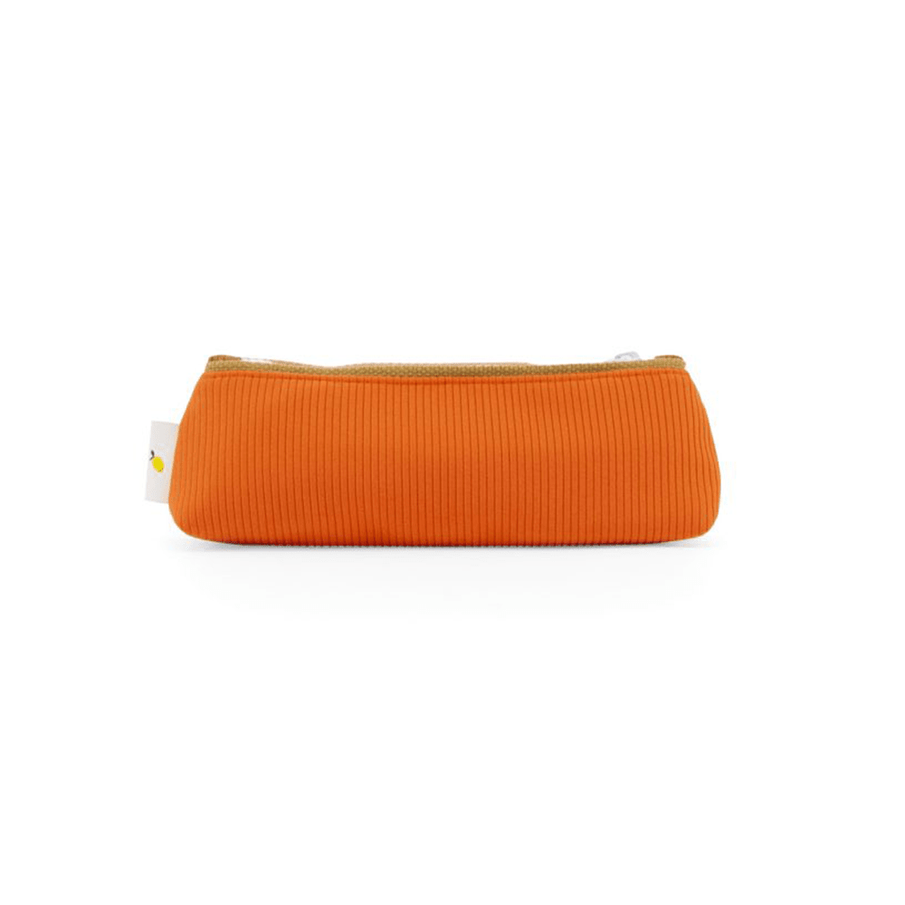 Sticky Lemon duo tone pencil case | sprinkles apricot orange + royal orange, Shopsweetluluss