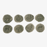 Stone Woodland Animal Footprint Set, Shopsweetluluss