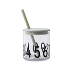Kids Personal Drinking Glass Straw Lid - Green, Shopsweetluluss
