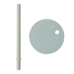 Kids Personal Drinking Glass Straw Lid - Green, Shopsweetluluss