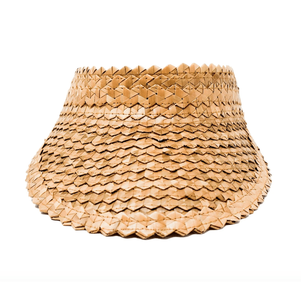 Straw Visor - Caramel, Shopsweetluluss