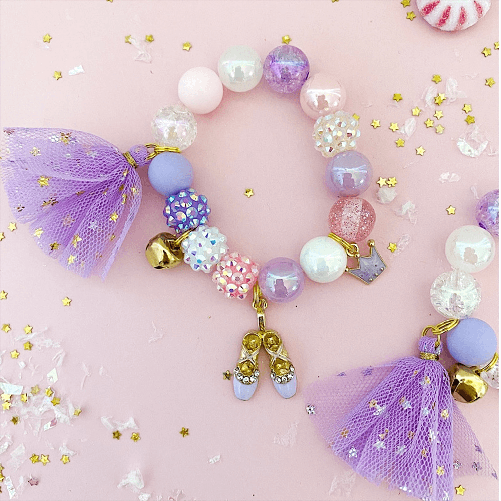 Sugar Plum Fairy Charm Bracelet - 3 Size Options, Shopsweetluluss