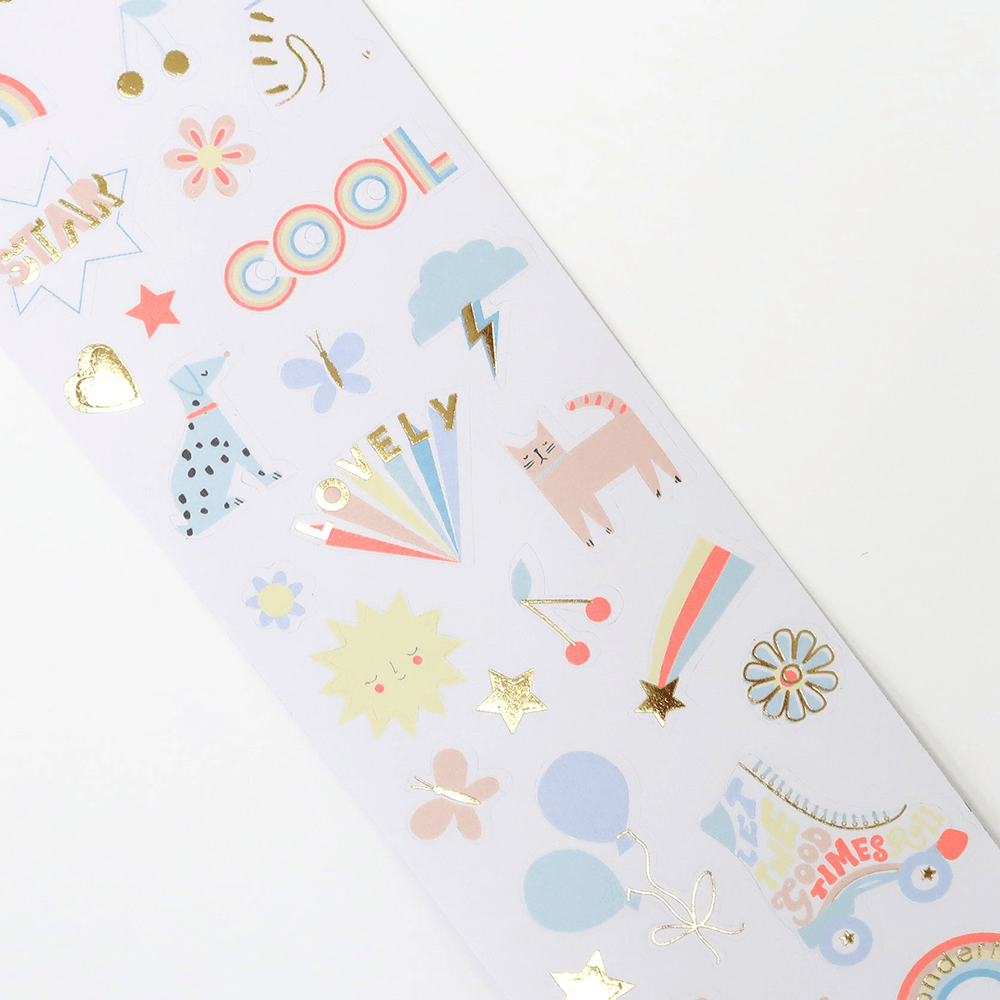Summer Icon Mini Stickers, Shopsweetluluss