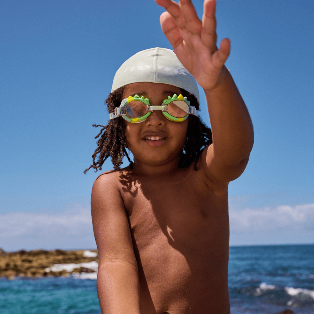 Swimming Cap - Monty the Monster, Shopsweetluluss