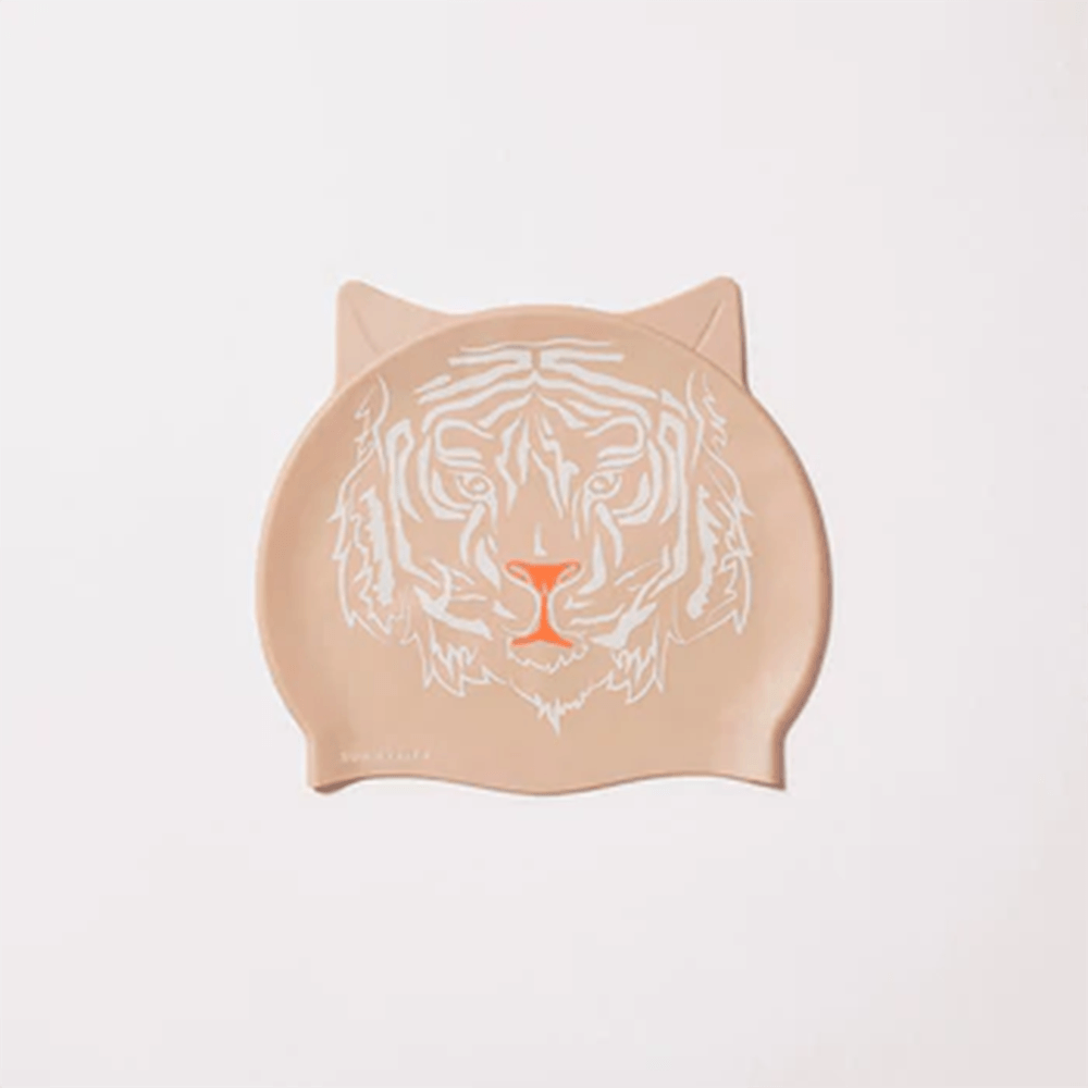 Swimming Cap - Tully the Tiger, Shopsweetluluss