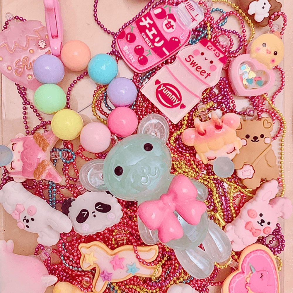 Teddy Bag Charm, Shopsweetluluss