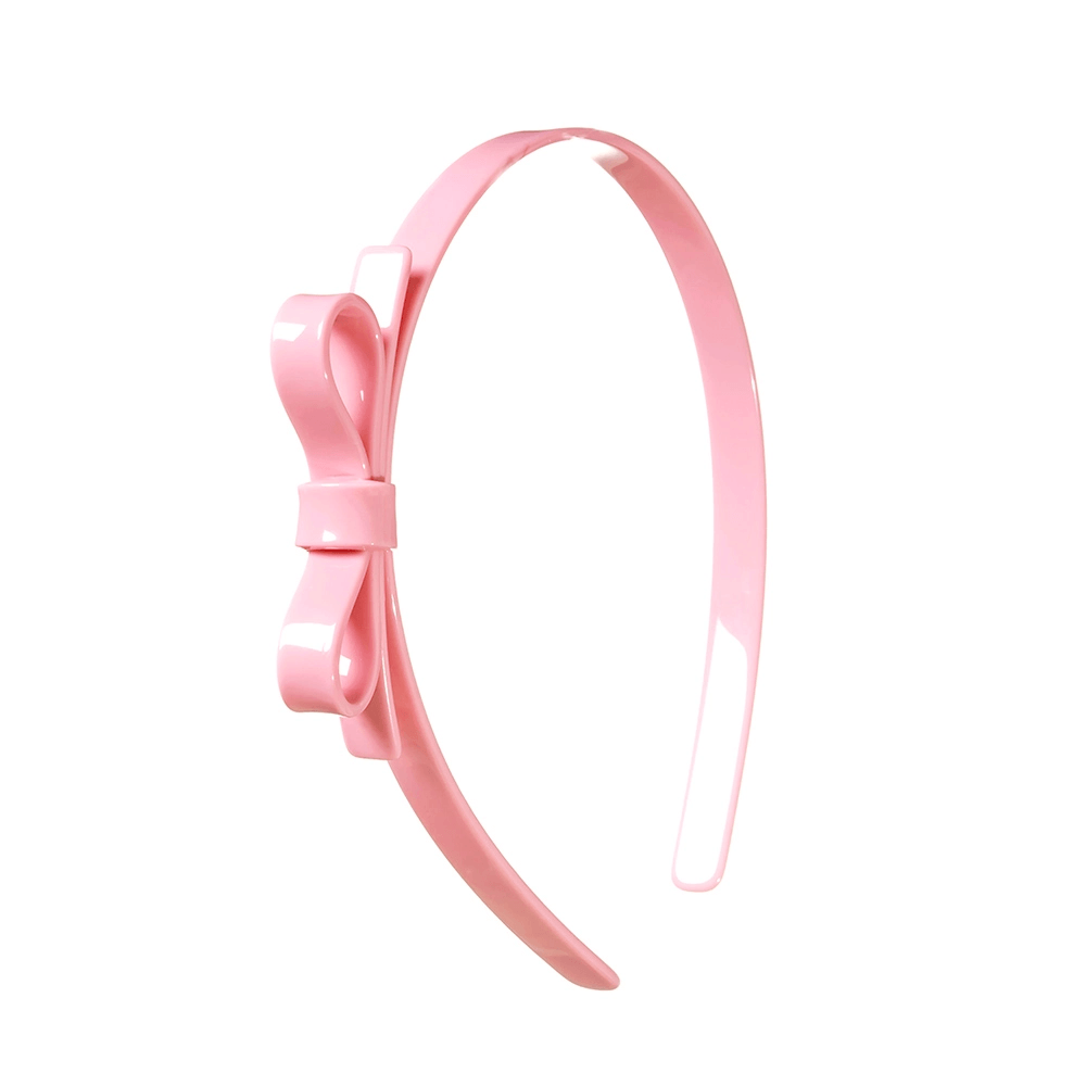 Thin Bow Headband.- Light Pink, Shopsweetluluss