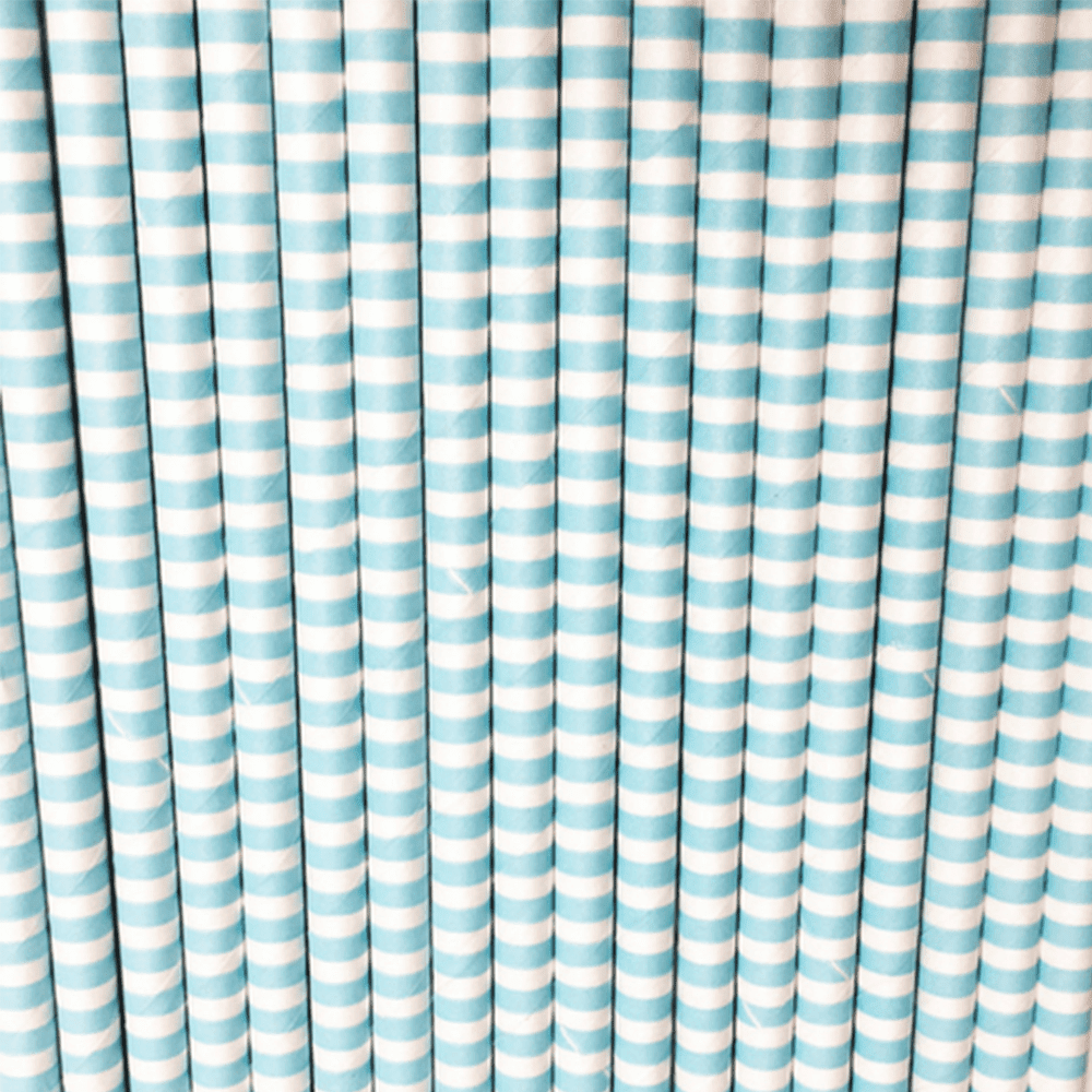 Thin Striped Paper Straws, 6 Color Options, Shopsweetluluss