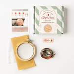 Toadstool Christmas DIY Cross Stitch Kit, Shopsweetluluss