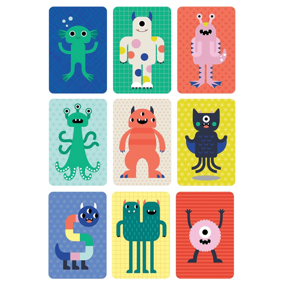 Too Many Monsters Card Game, Shopsweetluluss