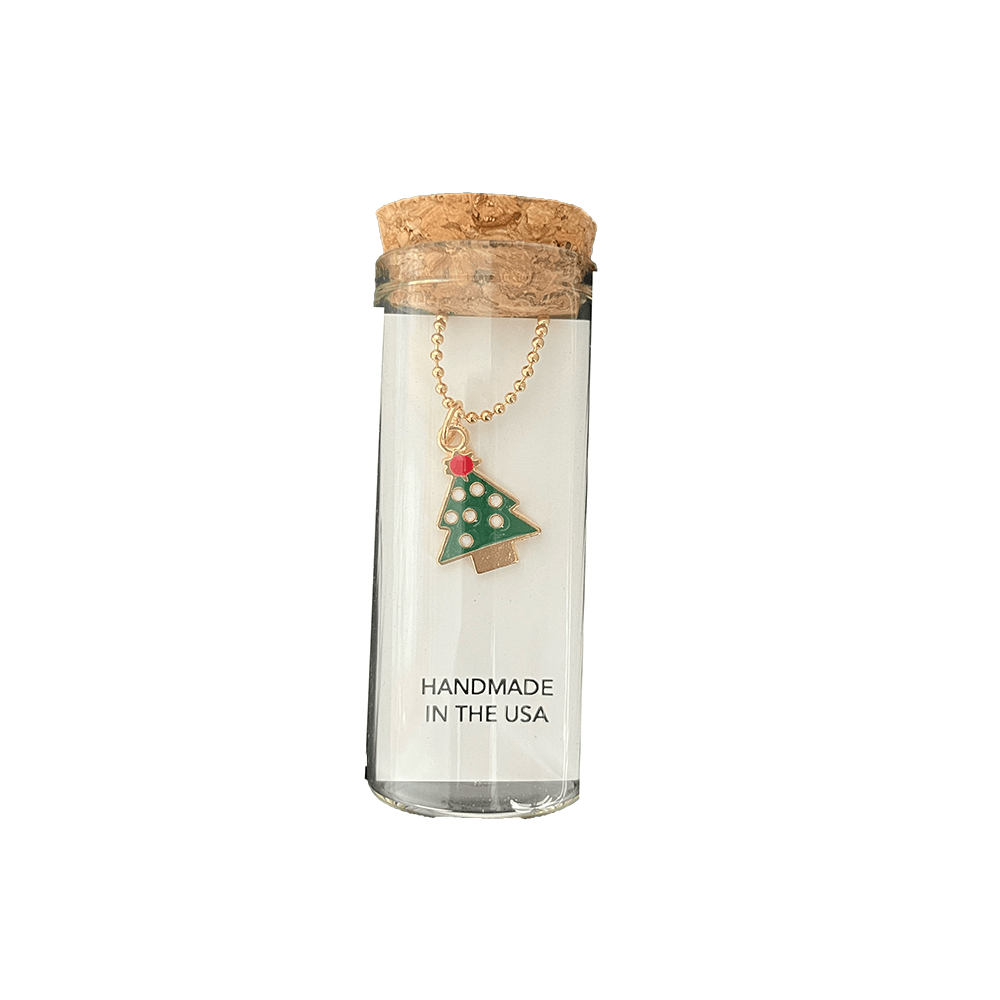 Holiday Necklace in a Bottle, Shopsweetluluss